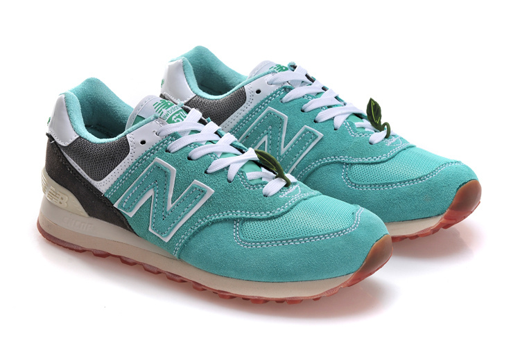 Chaussure New Balance 574 Bleu Pas Cher Pour Femme